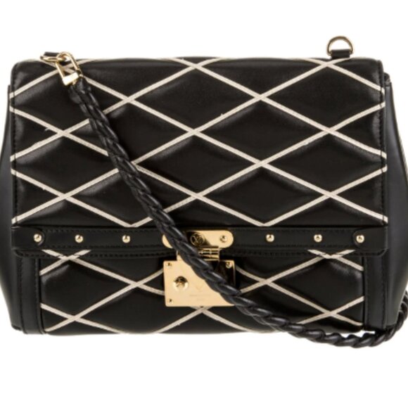 Louis Vuitton Malletage Pochette Black Shoulder Bag - Picture 3 of 6